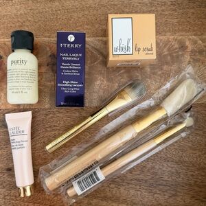 Estee Lauder & By Terry & Whish & Purity Beauty Set with Makeup Brushes